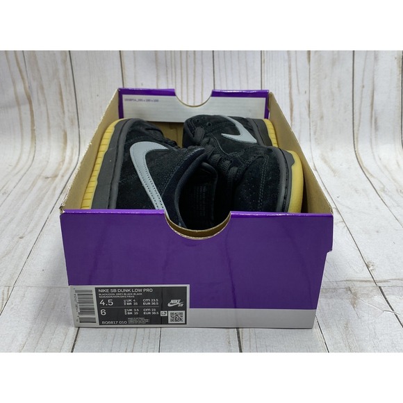 Nike Dunk Low Pro SB Fog Size 4.5M / 6W BQ6817‑010
